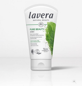 Lavera Pure beauty 3-in-1 wash scrub mask - 3 in 1- 125 ml