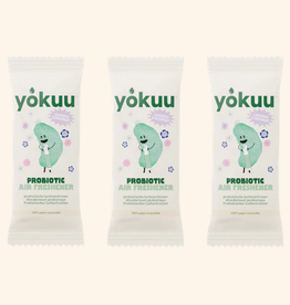 Yokuu Luchtverfrisser  refill -  2 parels - Frisse lucht dankzij 1 miljard poetshulpjes