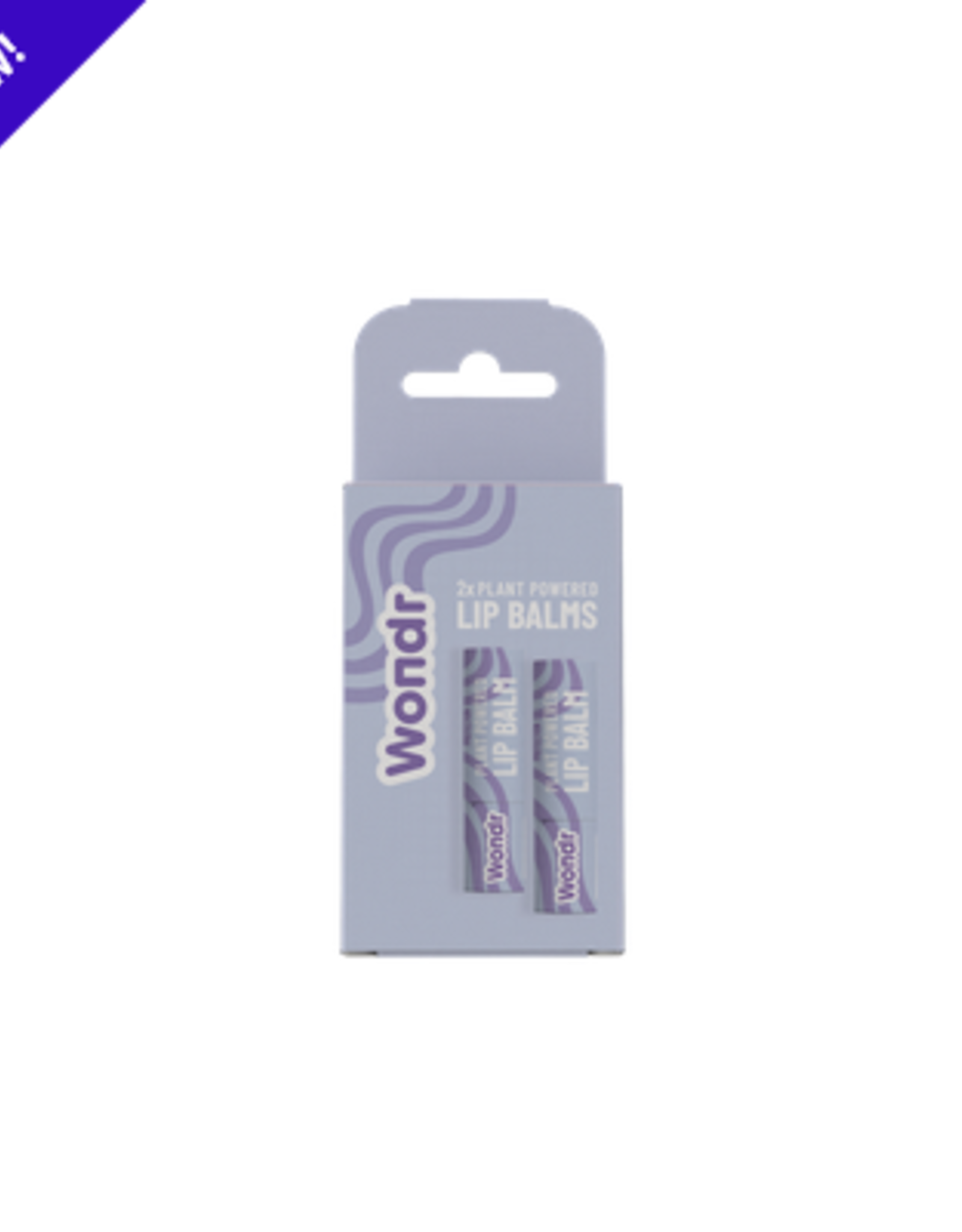 Wondr WONDR PLANT POWERED LIP BALM | Lippenbalsem - Duopack 7g