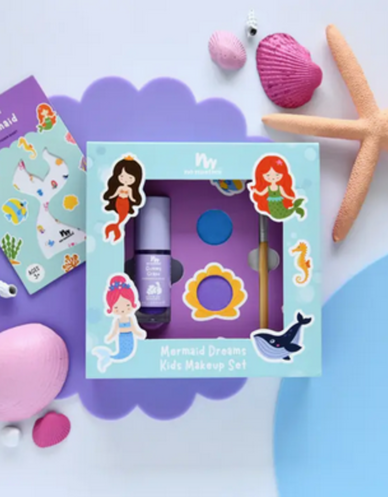 No nasties Mermaid Dreams Natural Kids Makeup Gift Set - No Nasties Kids