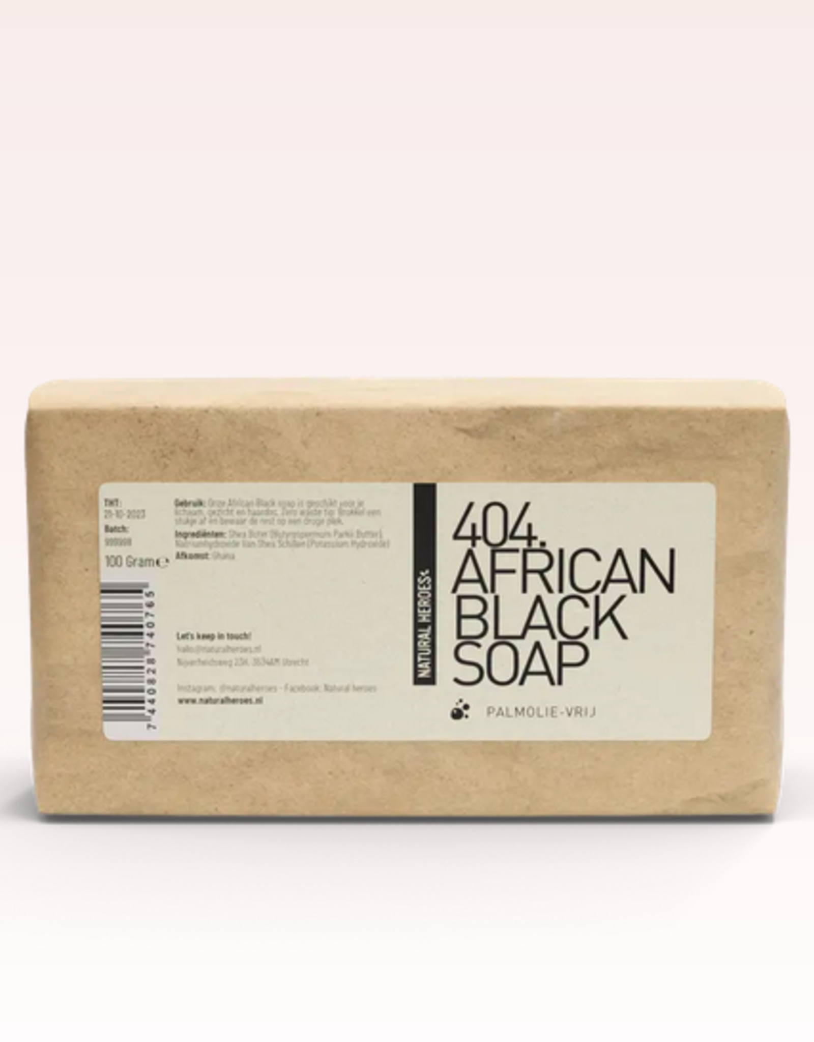 Natural Heroes African Black Soap 100g 404.