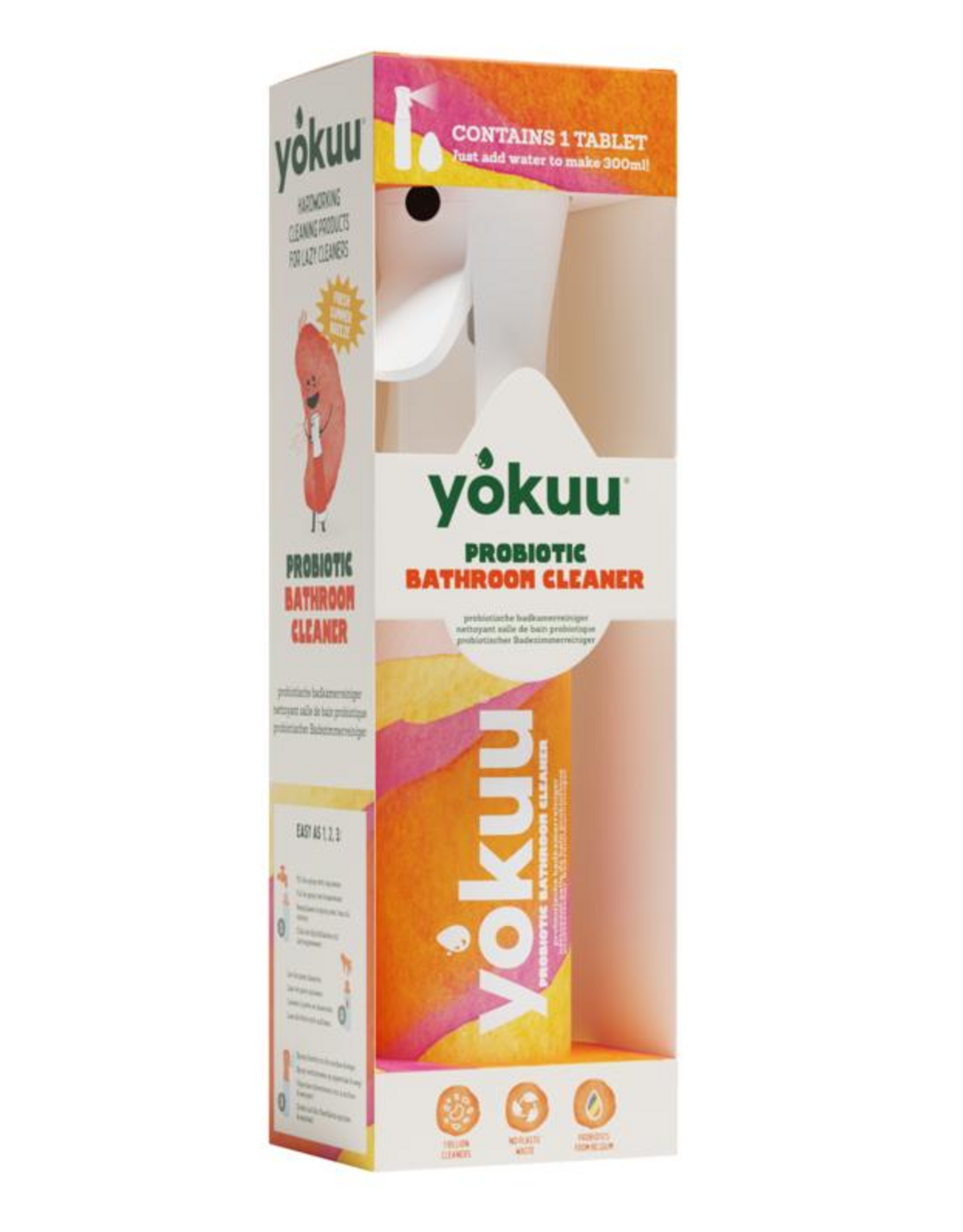 Yokuu Yokuu Badkamerreiniger - bevat spraybus + 1 parel