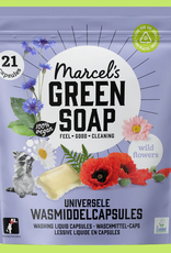 Marcel's Green Soap Universele Wascapsules - wilde bloemen 21 capsules