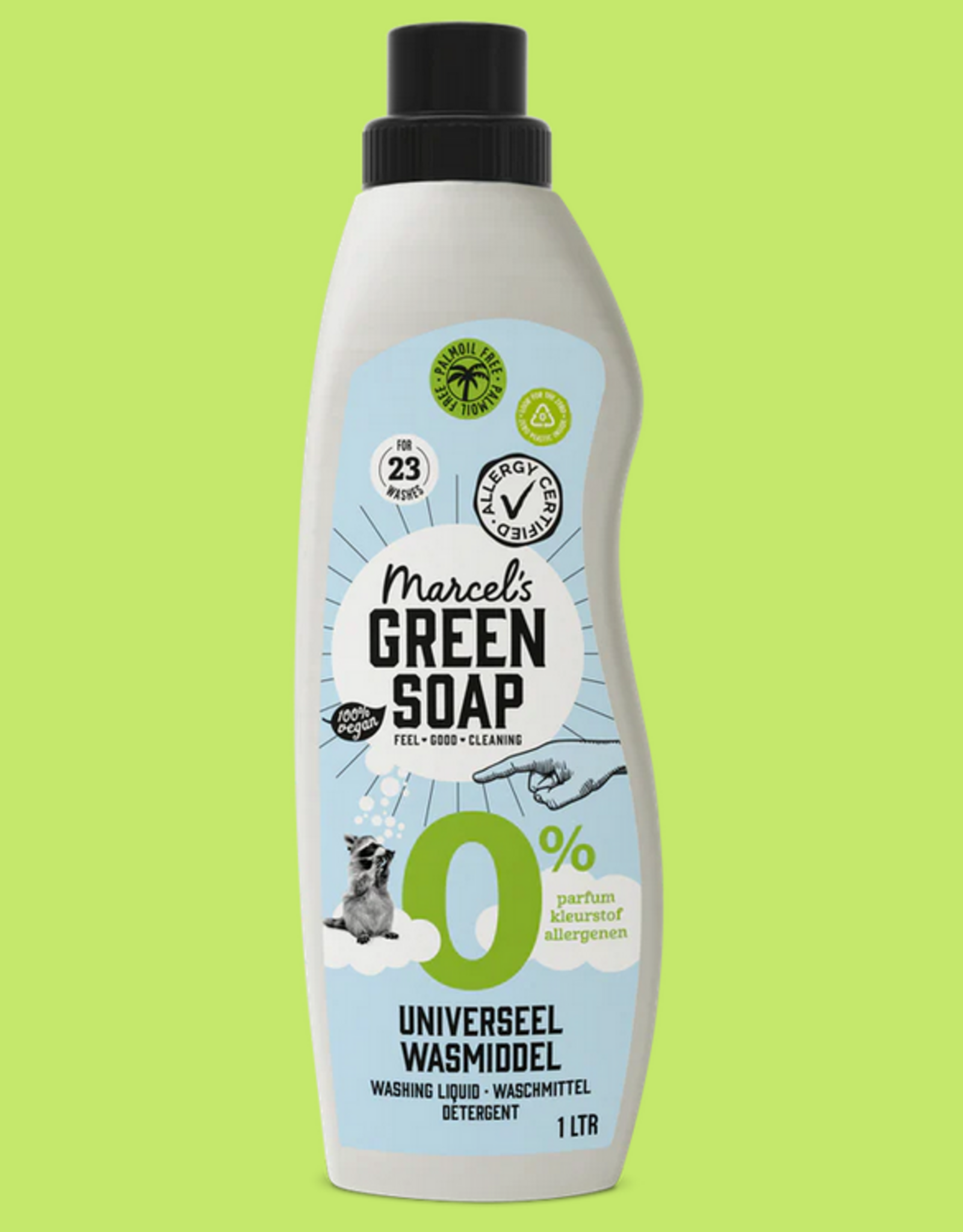 Marcel's Green Soap Universeel Wasmiddel 0% 1000ml