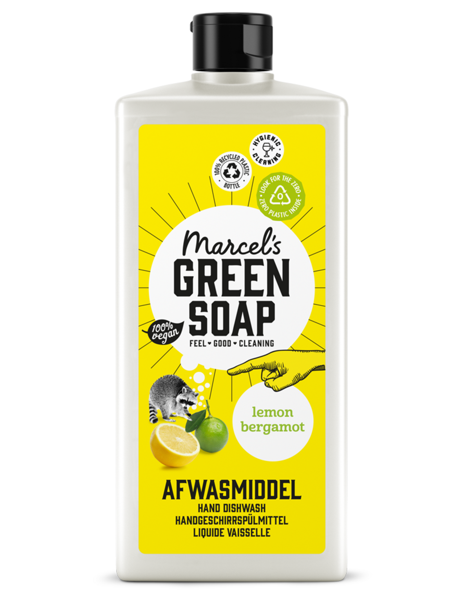 Marcel's Green Soap Afwasmiddel citroen & bergamot 500 ml