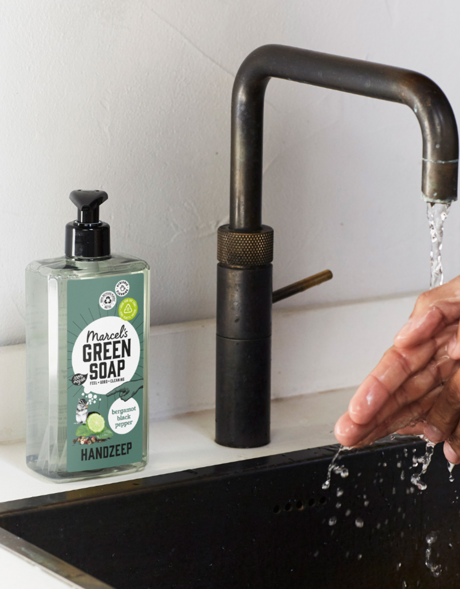 Marcel's Green Soap Handzeep Bergamot & Black Pepper 500 ml