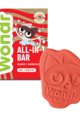 Wondr WONDR Kids bar - All in One - sweet berries - 55g