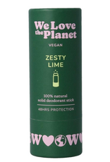 We love the planet Deodorant stick zesty lime 40g