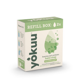 Yokuu Yokuu - Handzeep cucumber + mint refill - 2 Stuks