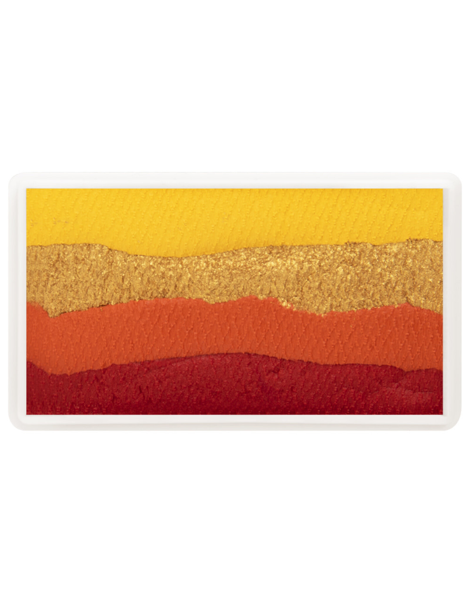 PartyXplosion Splitcake 43321 - Golden Flames / Red/Orange/Pearl gold/Yellow 28g