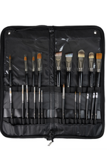 PartyXplosion PXP Dubbele Penselen Etui zwart