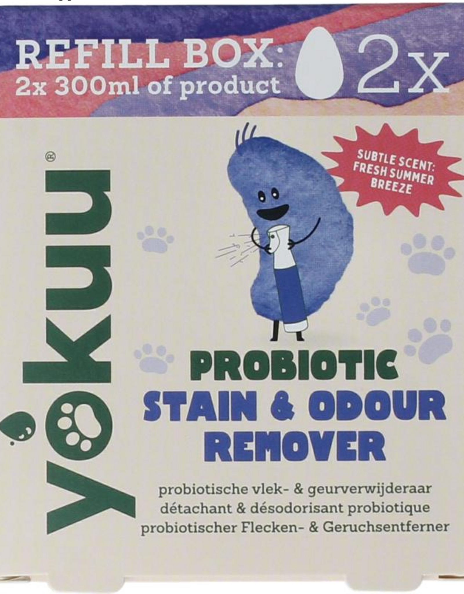 Yokuu Probio vlek & geurverwijderaar huisdieren refill