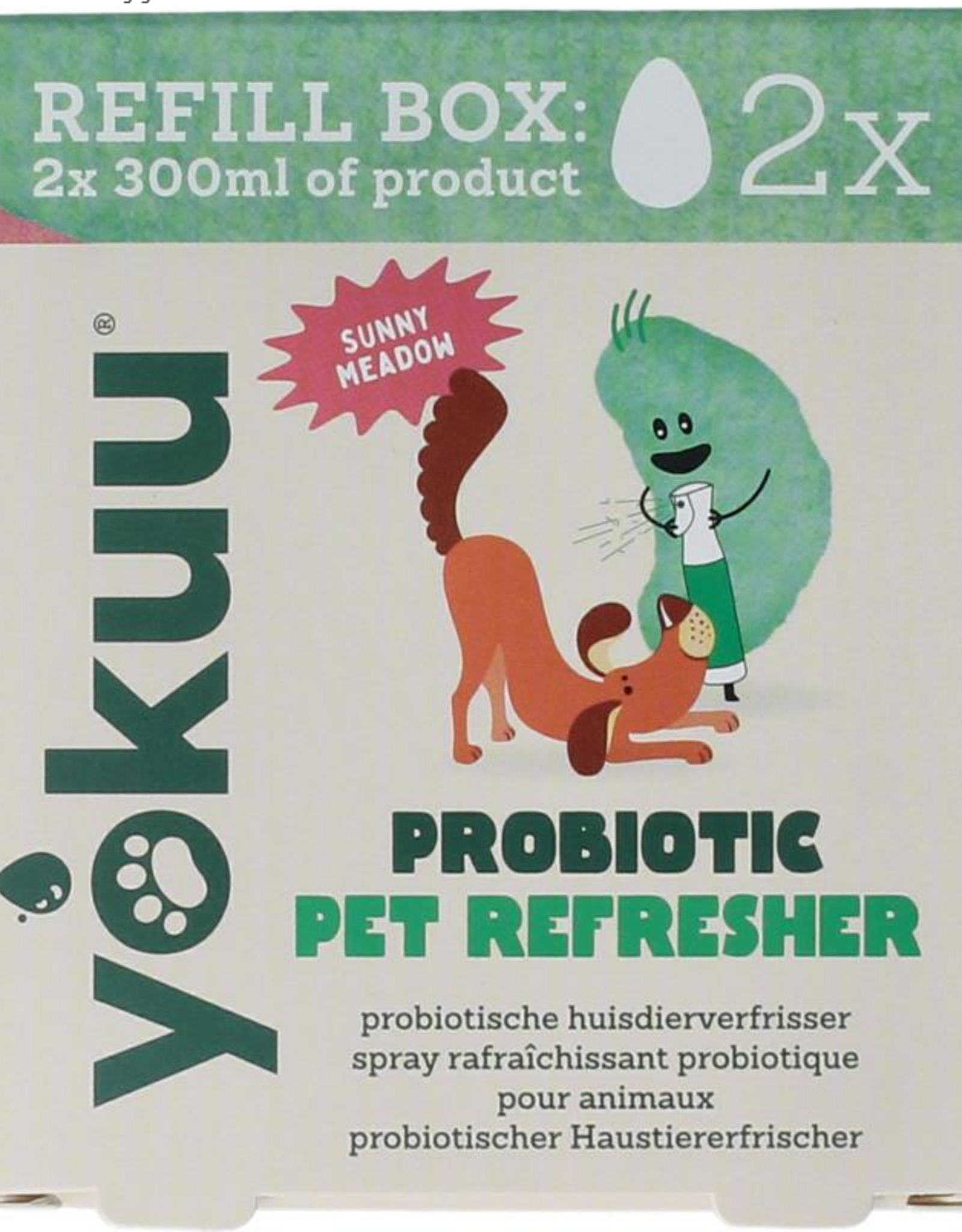 Yokuu Probio huisdierverfrisser refill - 2 Stuks
