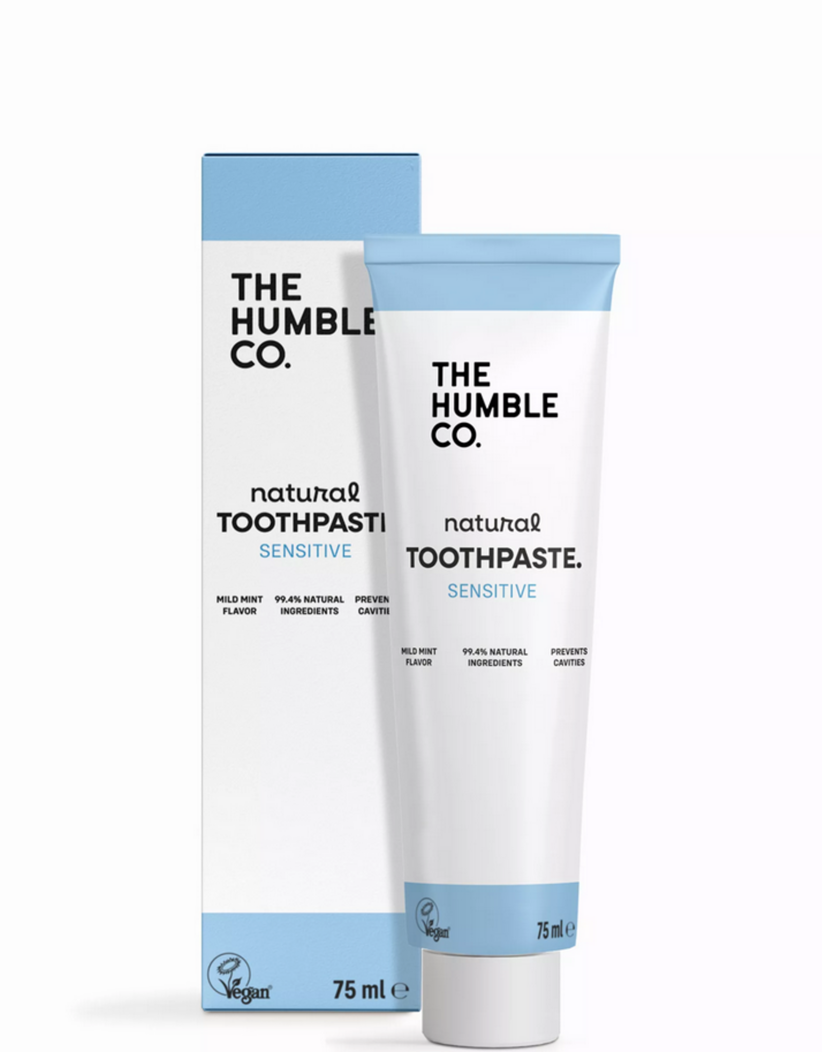 The Humble Co. Humble Toothpaste - Sensitive, Mint 75ml - Cosmos Natural