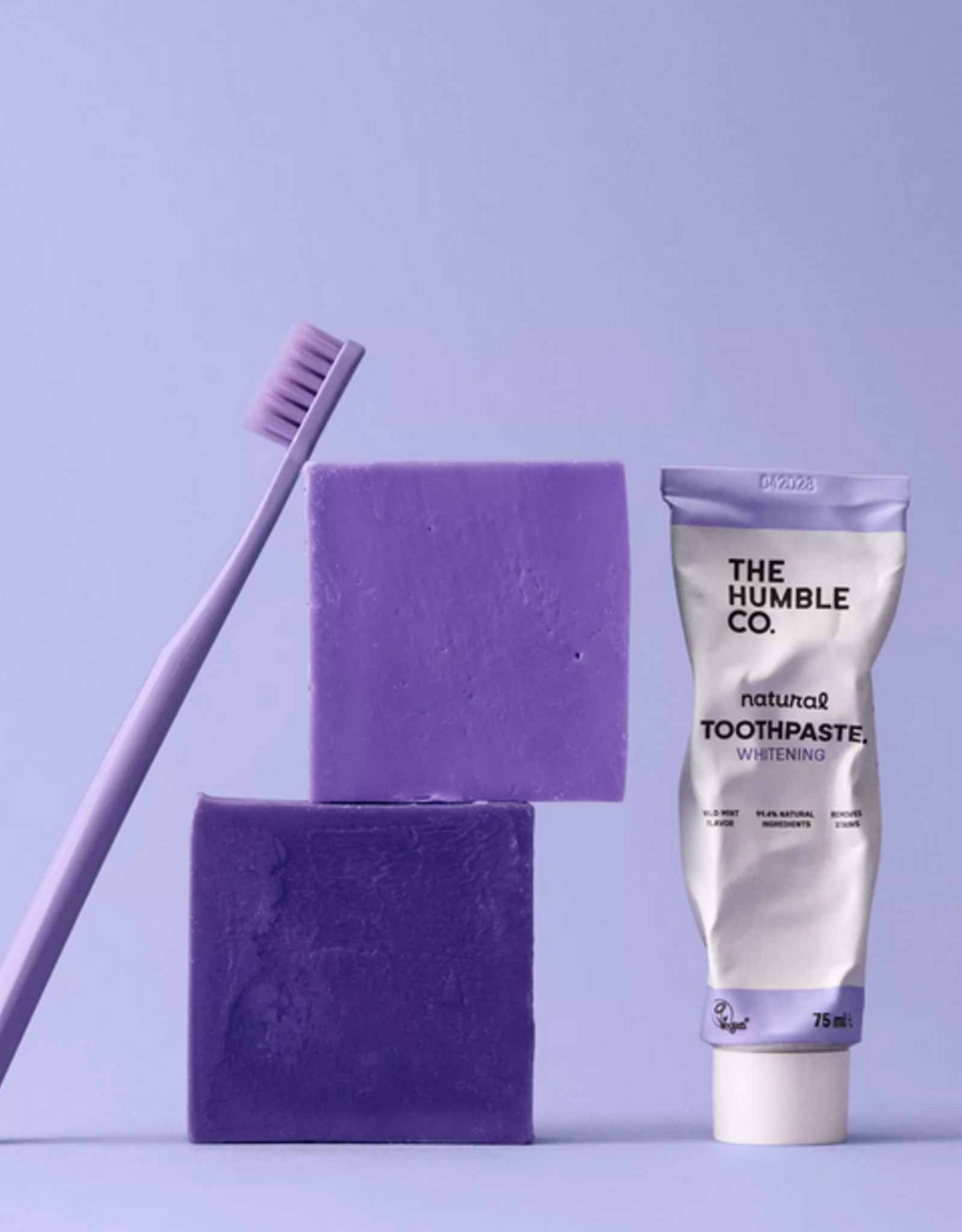 The Humble Co. Humble Toothpaste - Whitening, Mint 75ml - Cosmos Natural