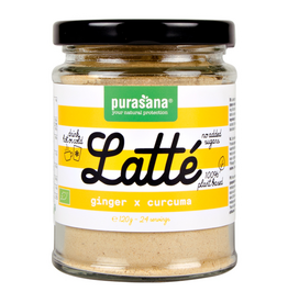 purasana Latte gember/curcuma vegan bio 120g