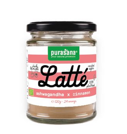 purasana Latte ashwagandha kaneel vegan bio 120g