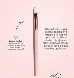 karla cosmetics K1 Silicone Eye & Lip Pigment Eyeshadow Brush
