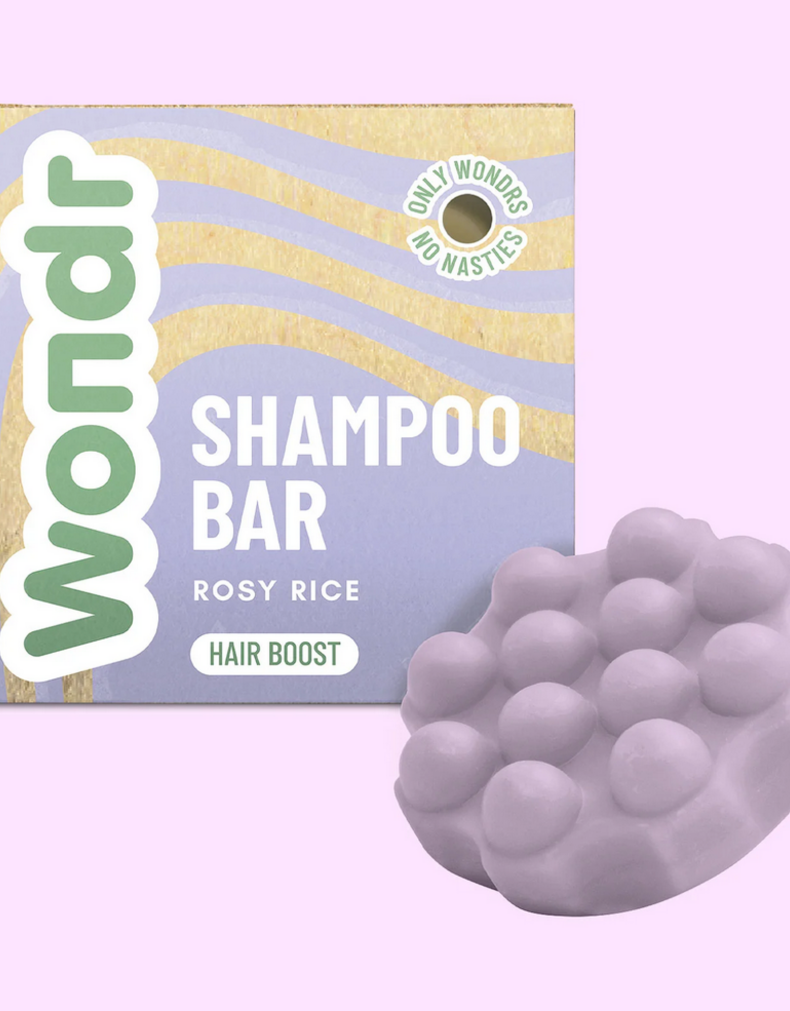 Wondr ROSY RICE | Shampoo Bar 55g