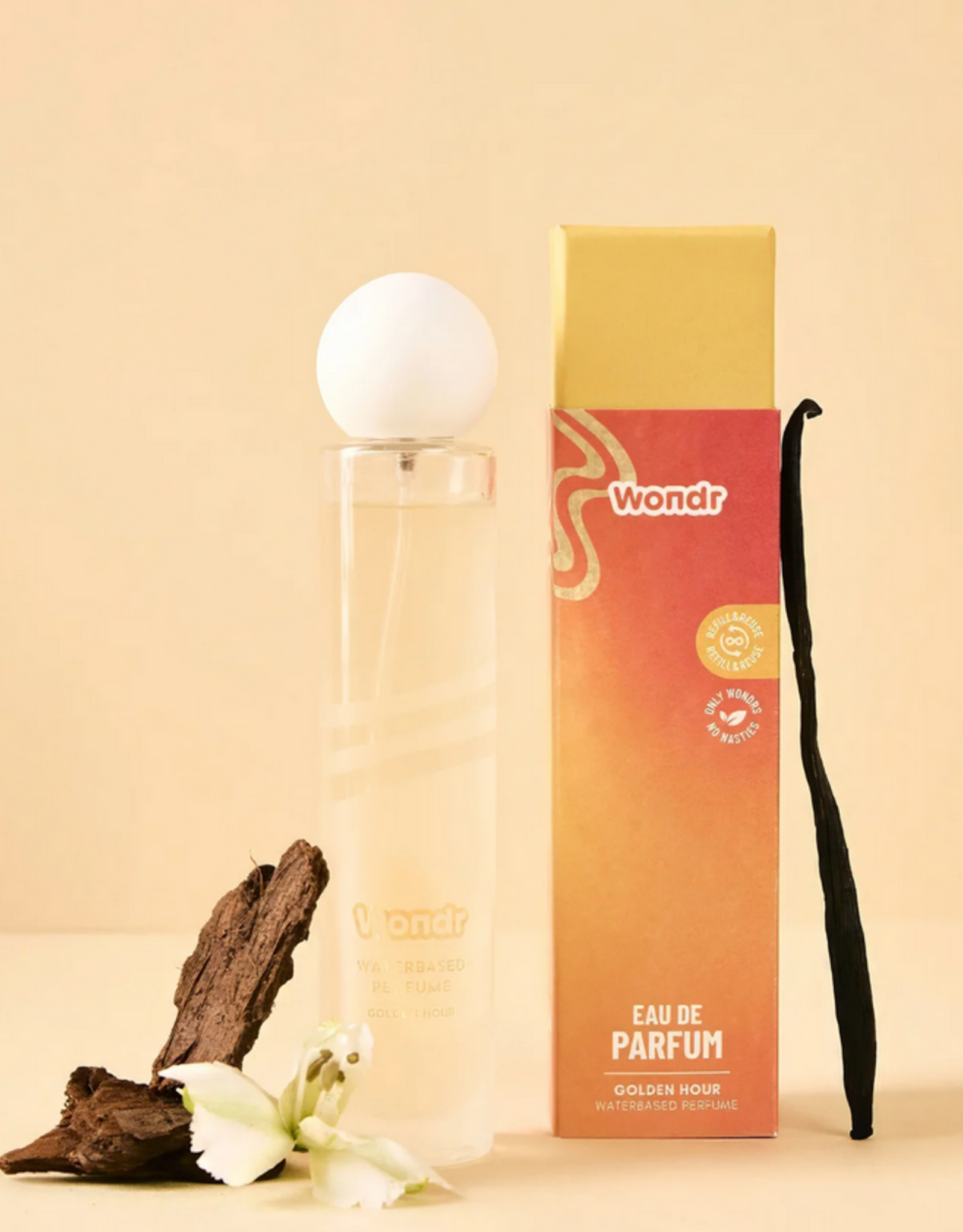 Wondr GOLDEN HOUR | Eau de Parfum (Water-based) 60ml