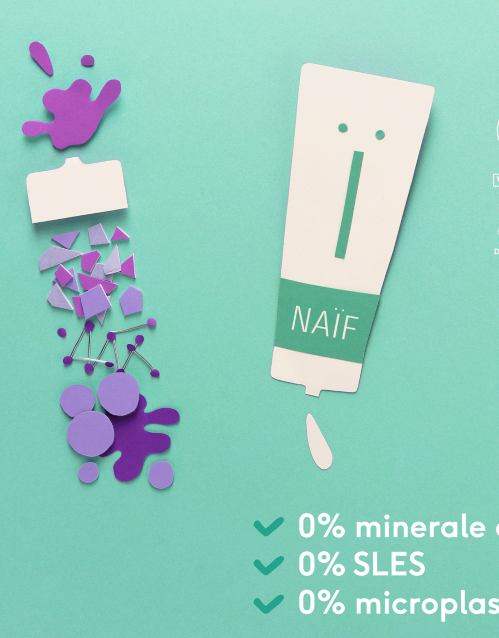 Naïf Cleansing Wash Gel Baby+Kidscare 200ml