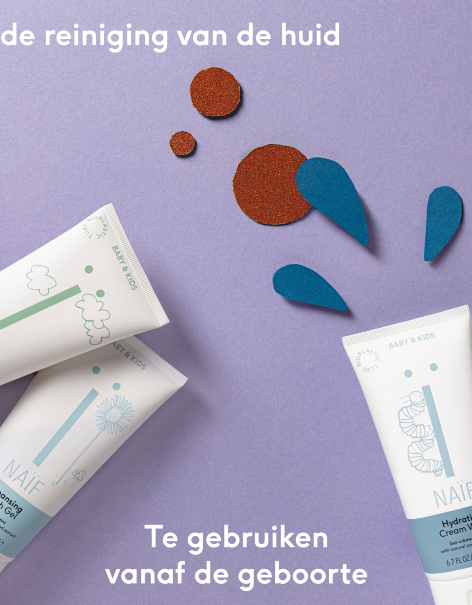 Naïf Cleansing Wash Gel Baby+Kidscare 200ml