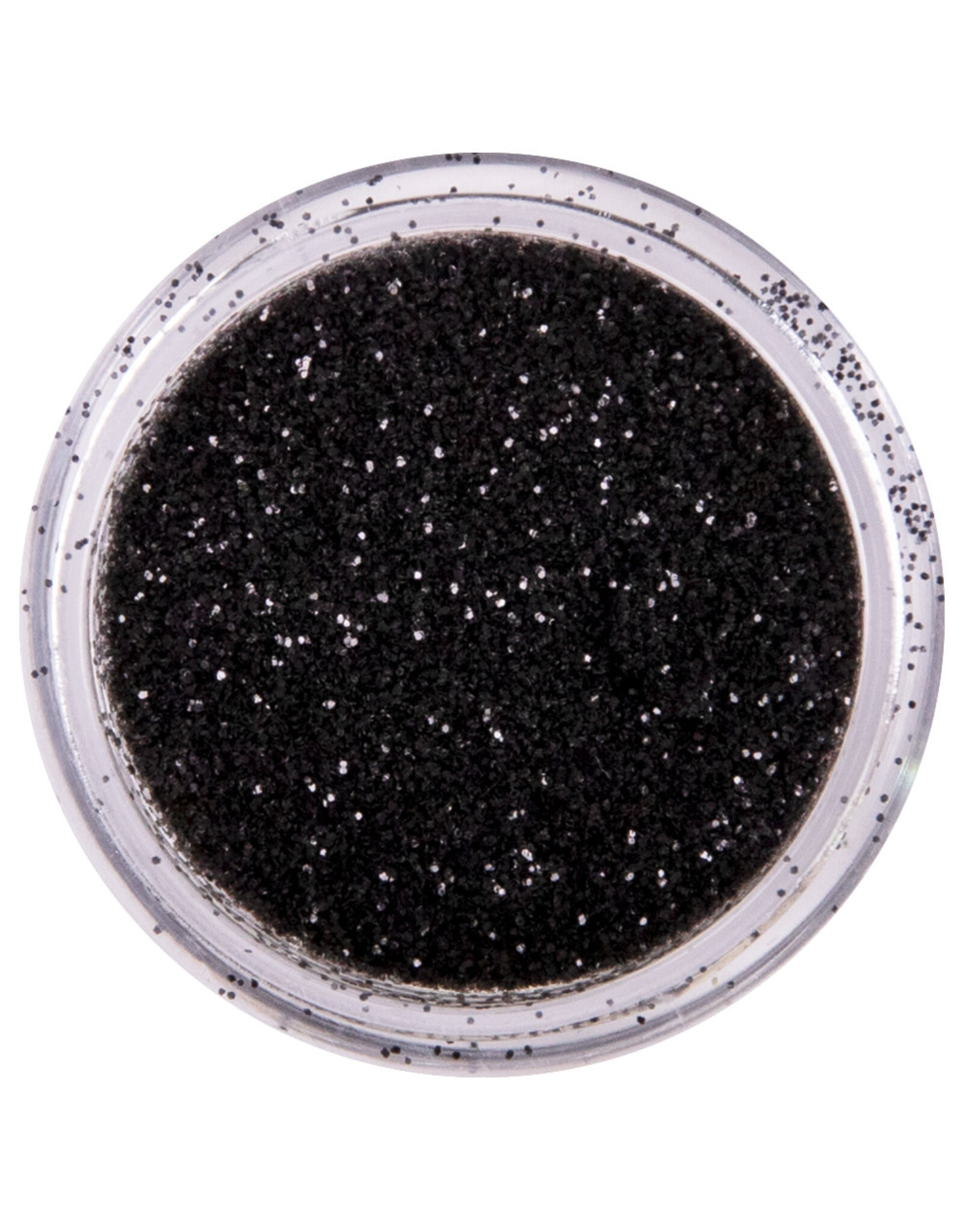 PartyXplosion PXP biodegradable powder glitter 2.5 gr. pitch black