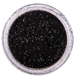 PartyXplosion PXP biodegradable powder glitter 2.5 gr. pitch black