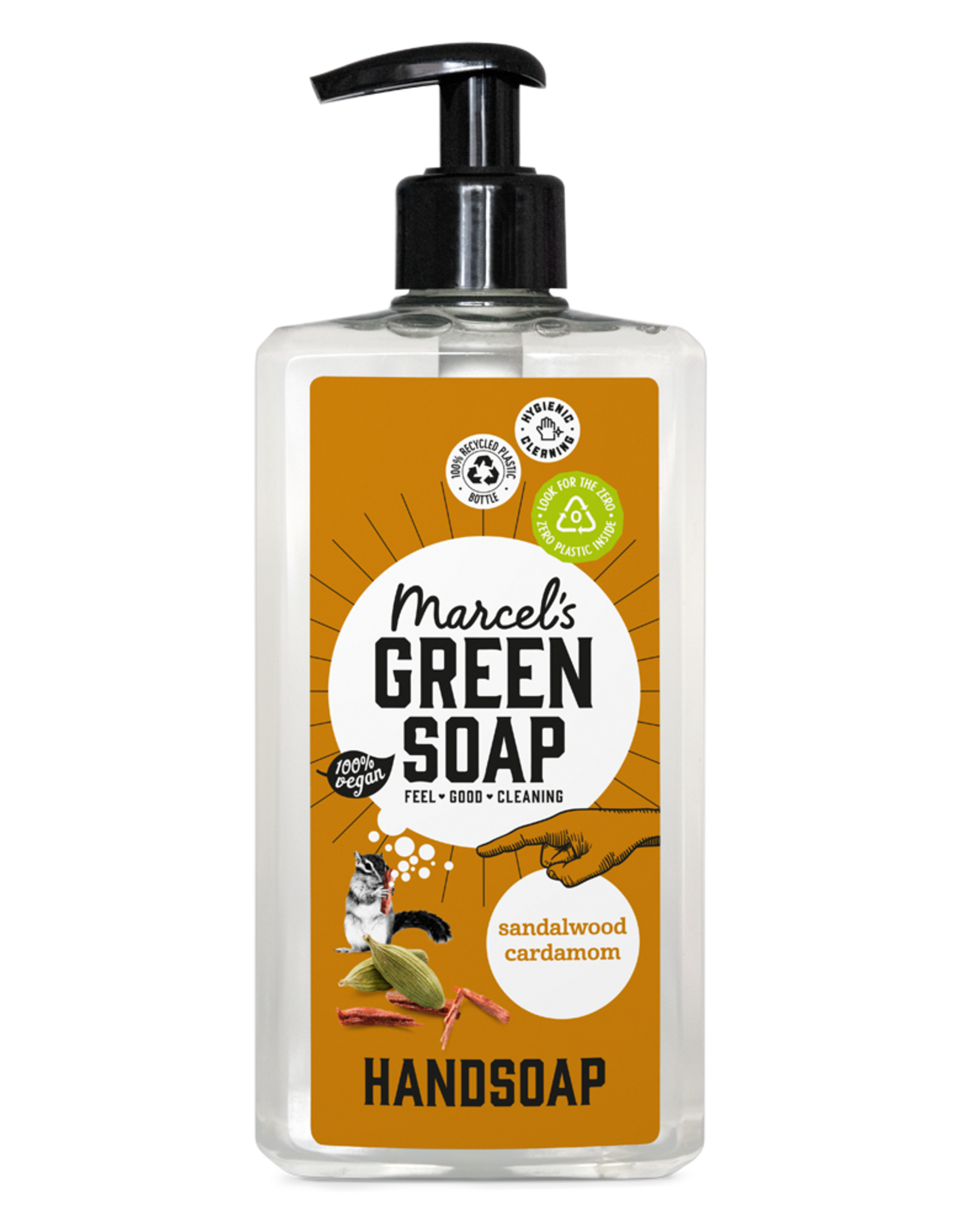 Marcel's Green Soap Handzeep Sandelwood & Cardemom 500 ml