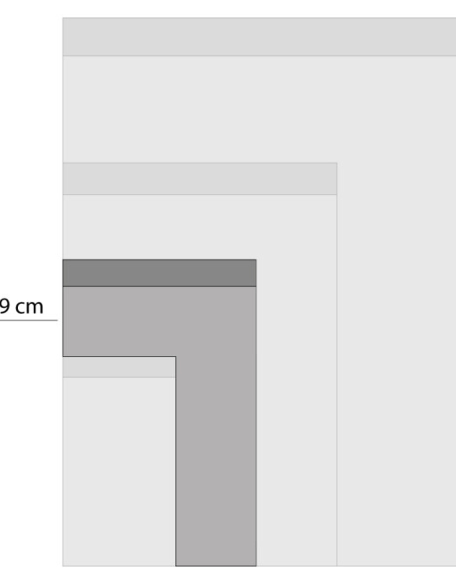 House of Products Cadeauzakje - Mon Chéri - 12 x 19 cm - per stuk