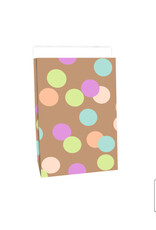 House of Products Blokbodemzak - Big Confetti Camel - 17 x 10 x 25 cm - per stuk