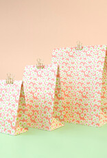 House of Products Blokbodemzak - Daisy Salmon - 12 x 7 x 19 cm - per stuk