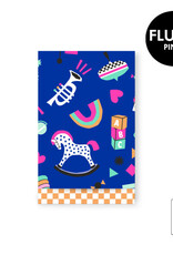 House of Products Cadeauzakje - Toy Story Bright - Check Orange - 12 x 19 cm - per stuk