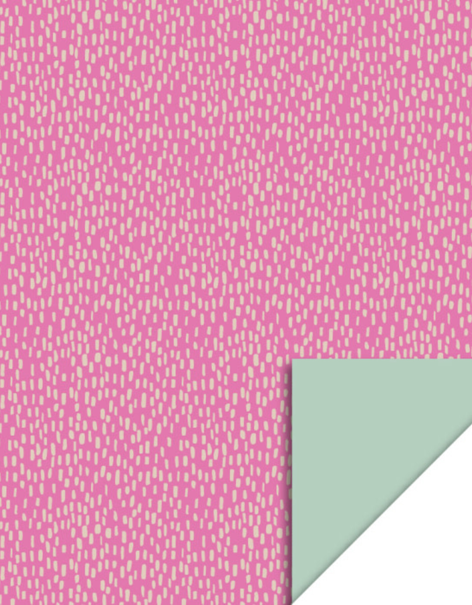 House of Products Cadeauzakje - Sparkles Pink - Pistache - 27 x 34 cm - per stuk