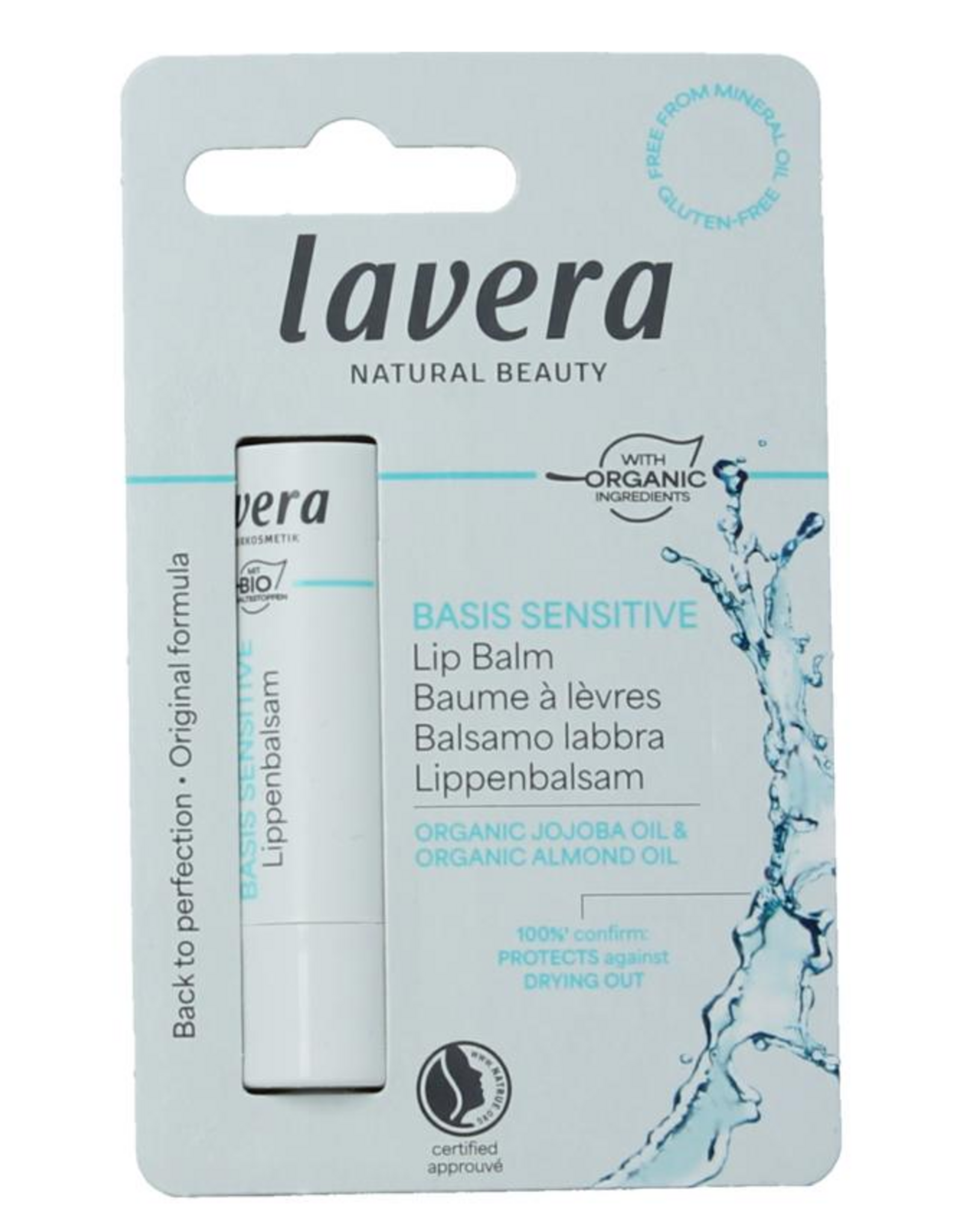 Lavera Basis Sensitive Lip Balm 4,5 g (new)