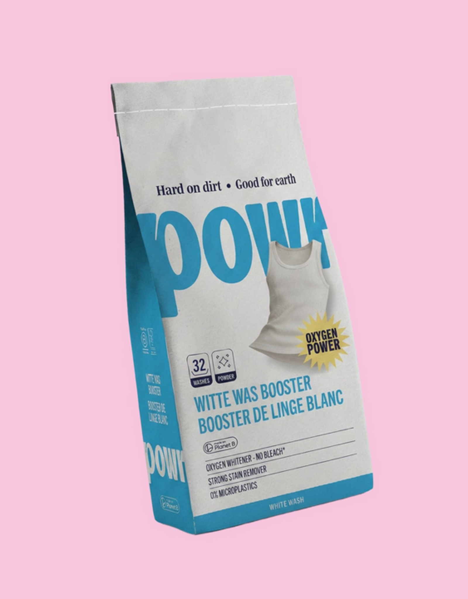 Powr Witte was booster  Stralende wit zonder chloor | 32 wasbeurten