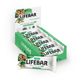 lifefood Lifebar chia pistachio bio raw 40g