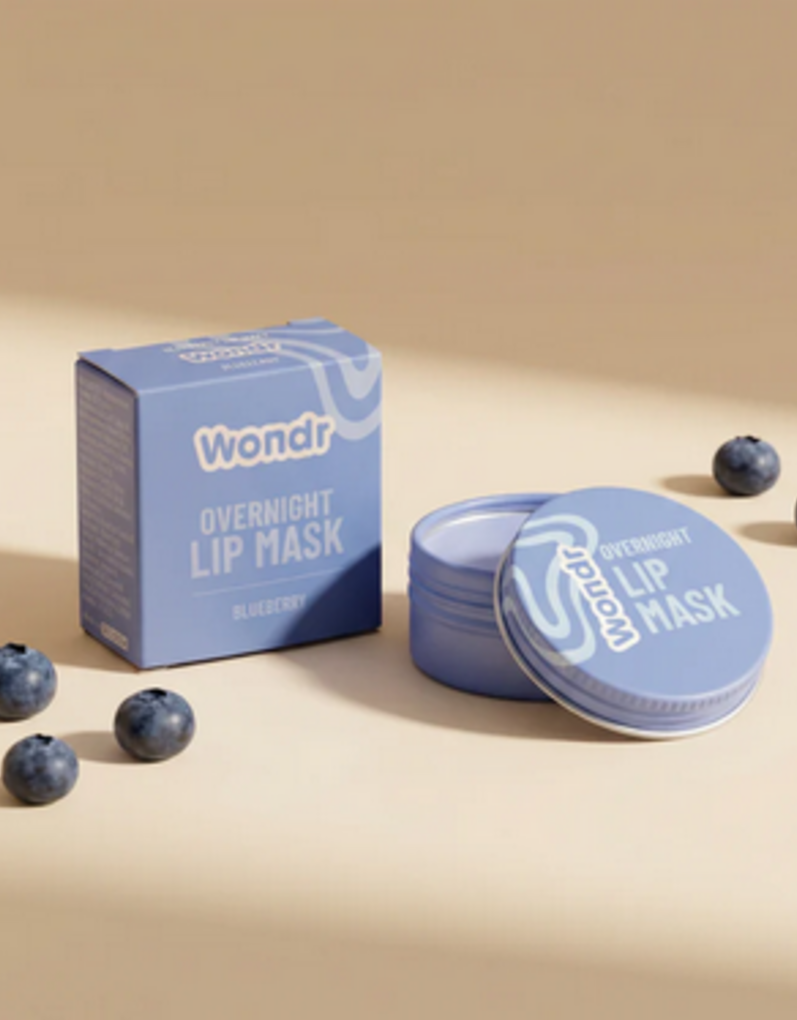 Wondr Overnight Lip Mask Herstel terwijl je slaapt | Blueberry 15g