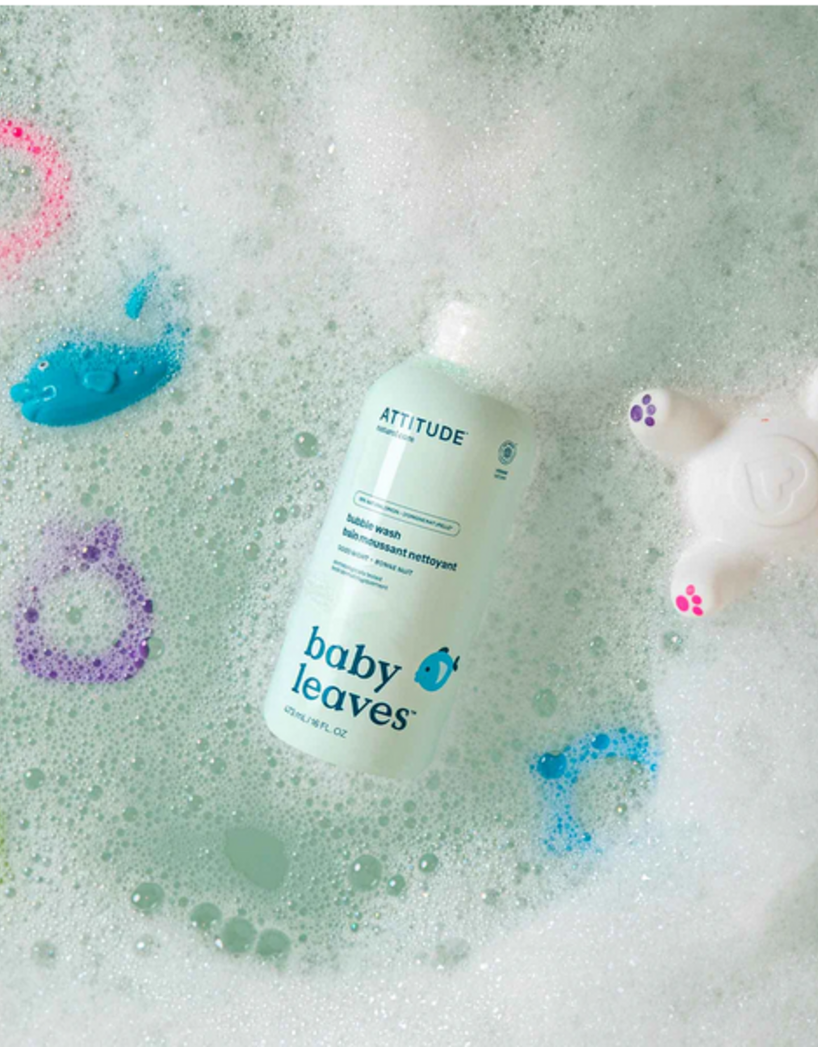 Attitude Baby Leaves Bubble wash Good night 473ml