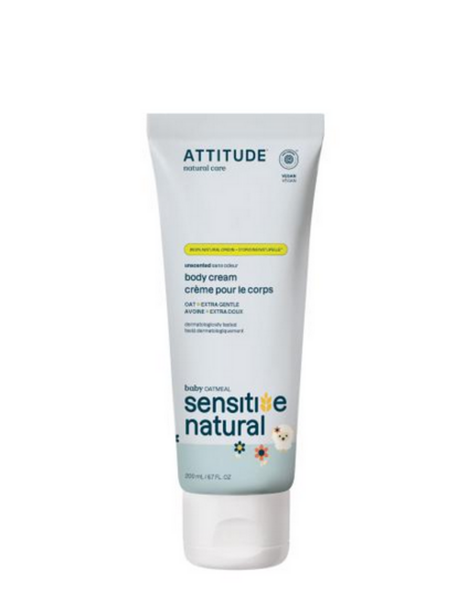 Attitude ATT Sensitive Skin Care Baby Soothing Body Cream 200ml