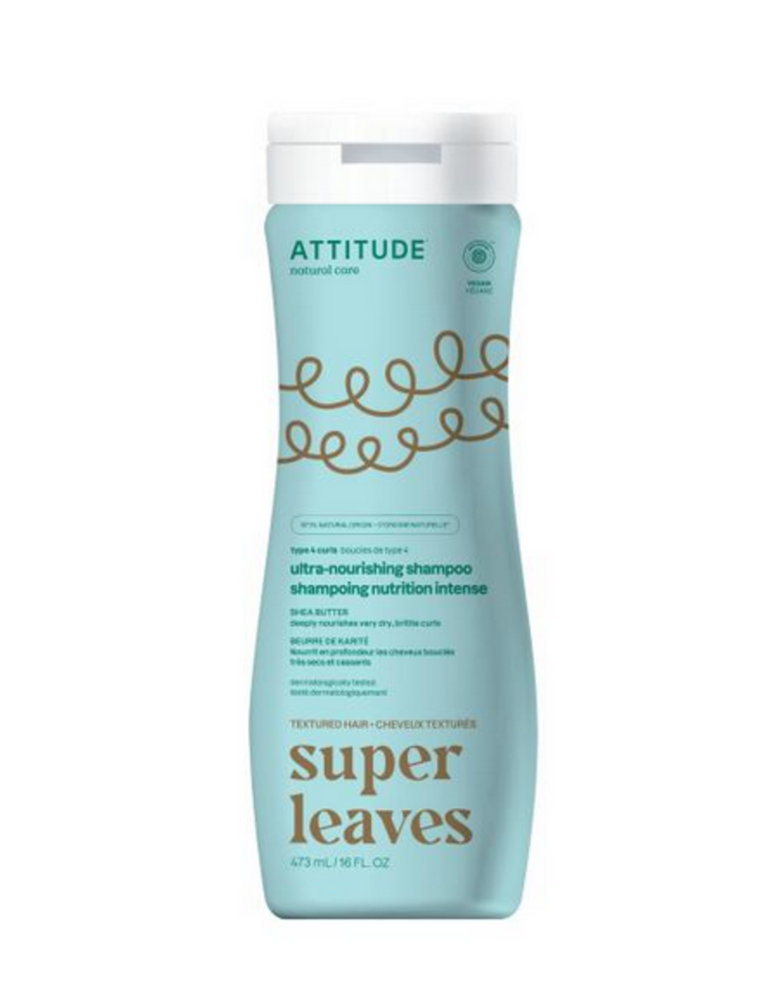 Attitude ATT Shampoo Curl Ultra-nourishing Shea Butter 473ml