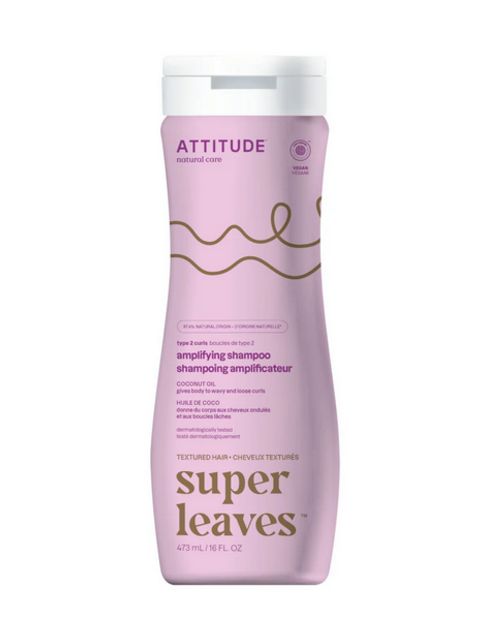 Attitude ATT Shampoo Curl Amplifying Coconut Oil 473ml