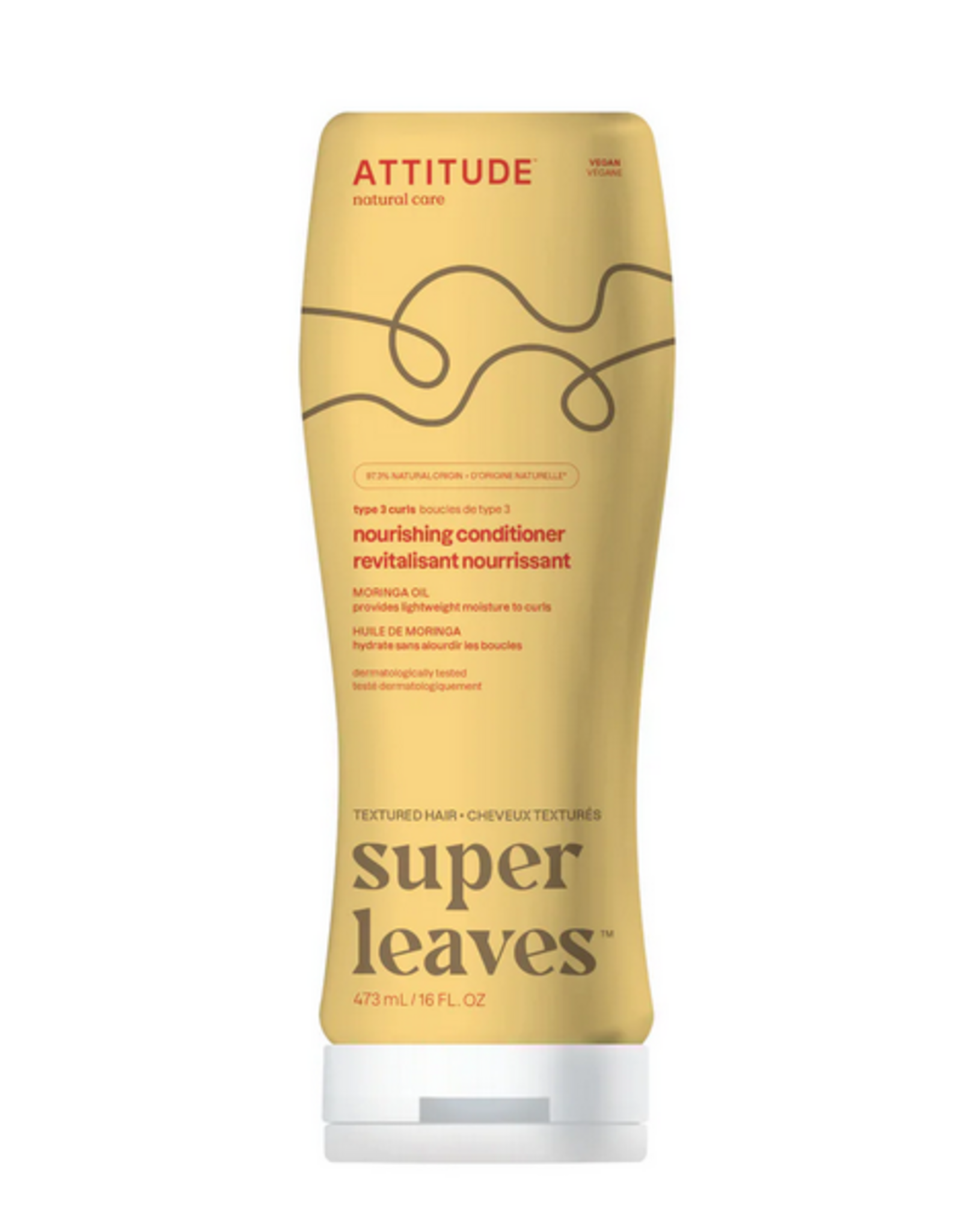 Attitude ATT Conditioner Curl Nourishing Moringa Oil  473ml