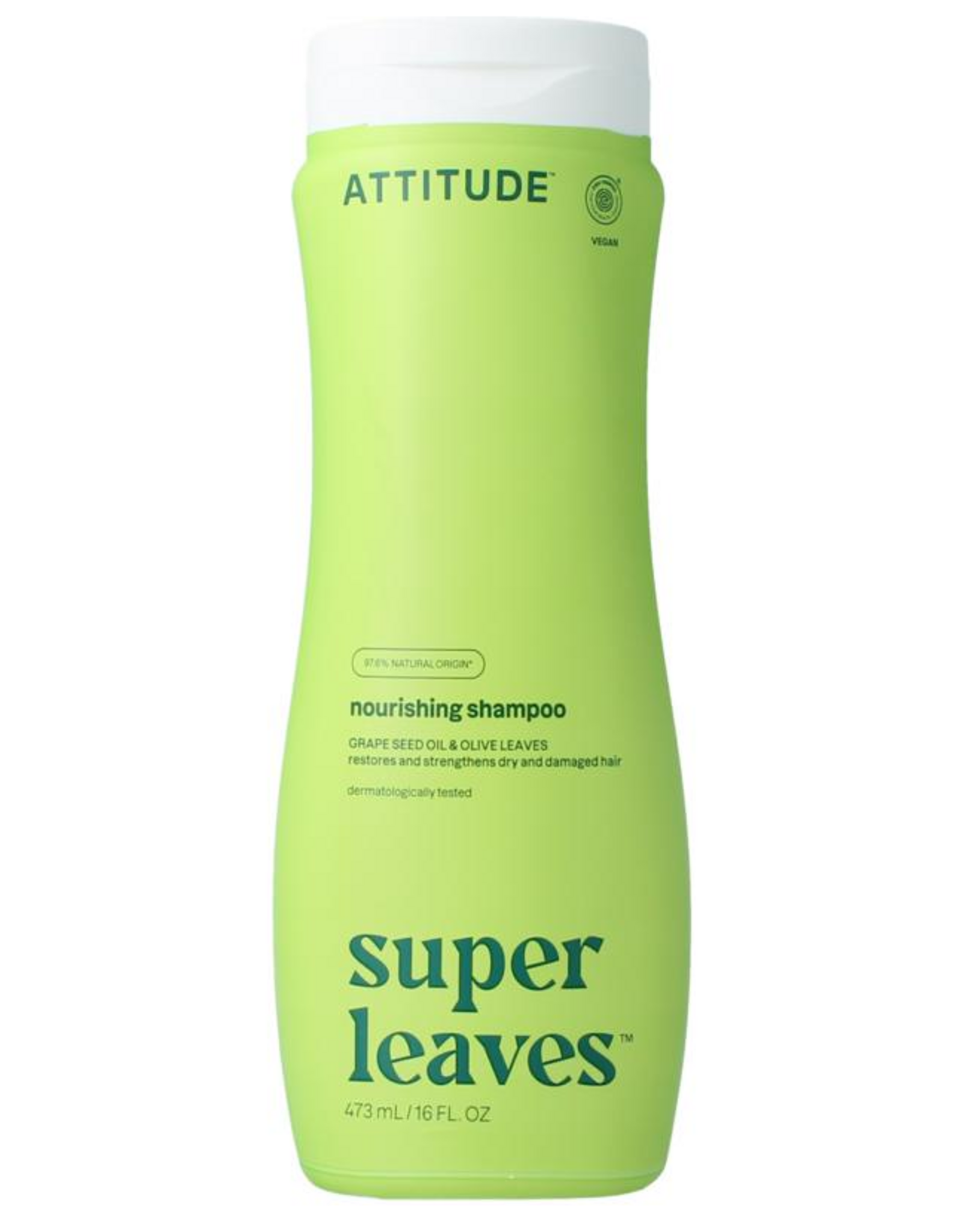 Attitude Super Leaves Natural Shampoo Nourishing & Strengthening 475ml