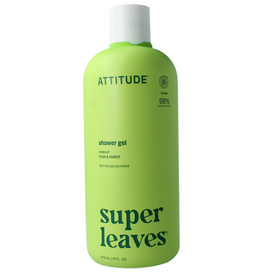 Attitude Super Leaves Natural Body Wash  pearl amber 473ml