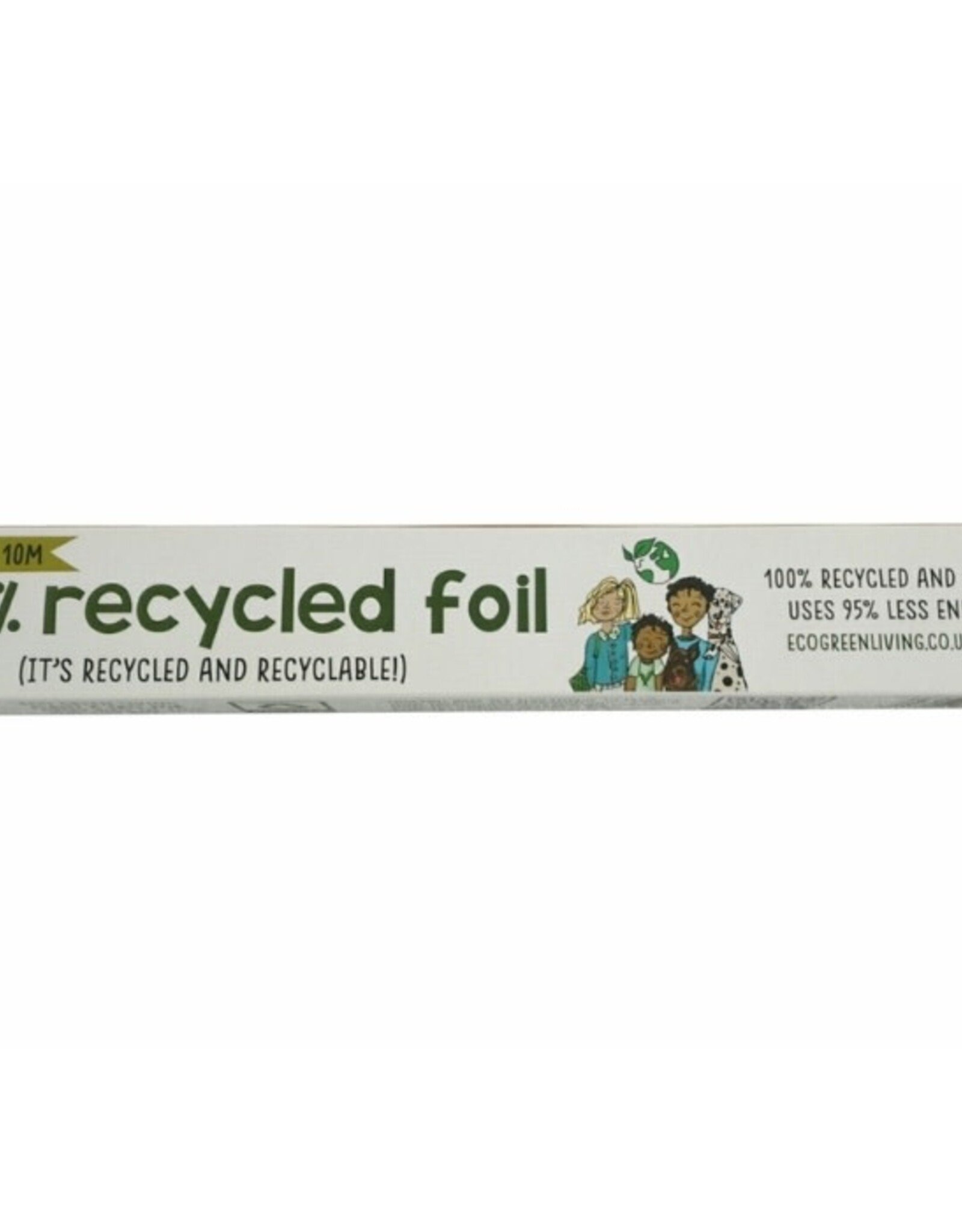 Eco Green Living Gerecycled Aluminiumfolie - 10 meter