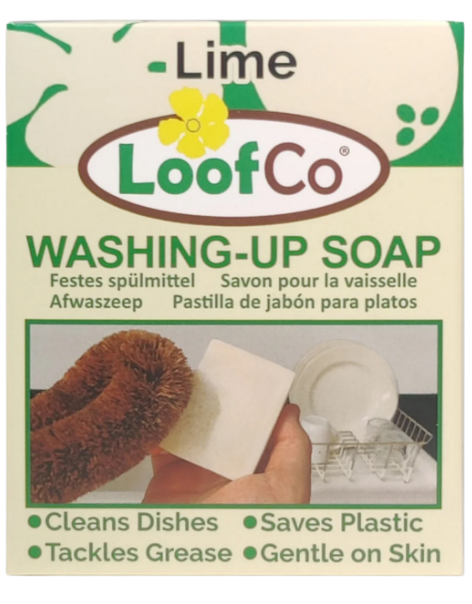 LoofCo Afwaszeep - Palmolievrij - Limoen - Loofco - 1 stuk