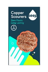 Seep Kopersponsjes - verpakt per 2 stuks