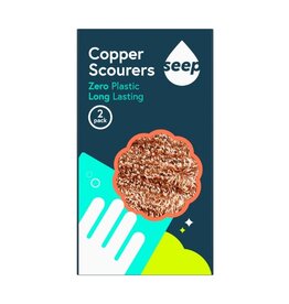 Seep Kopersponsjes - verpakt per 2 stuks