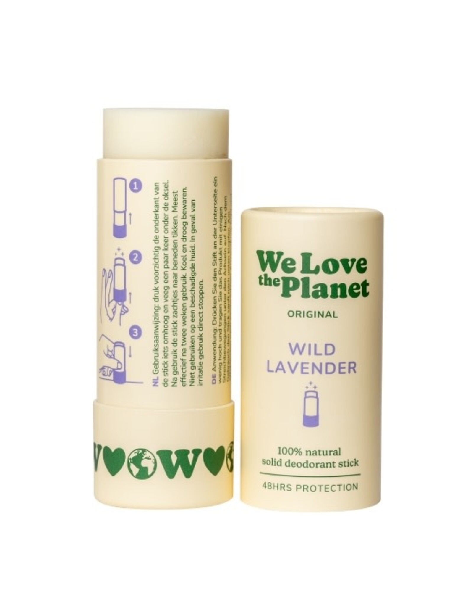 We love the planet Deo Stick Wild Lavender - 40g